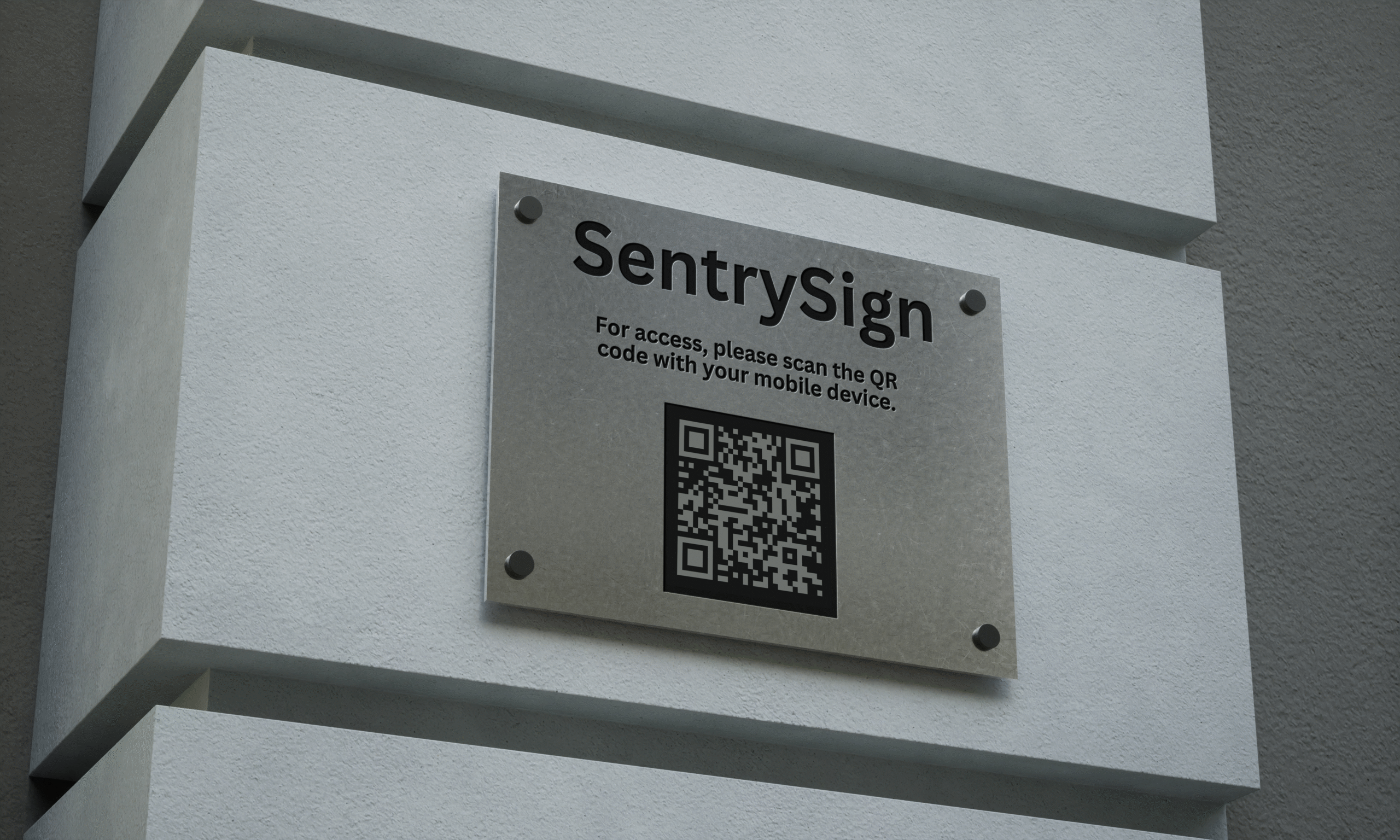 Sentry Solo Sign