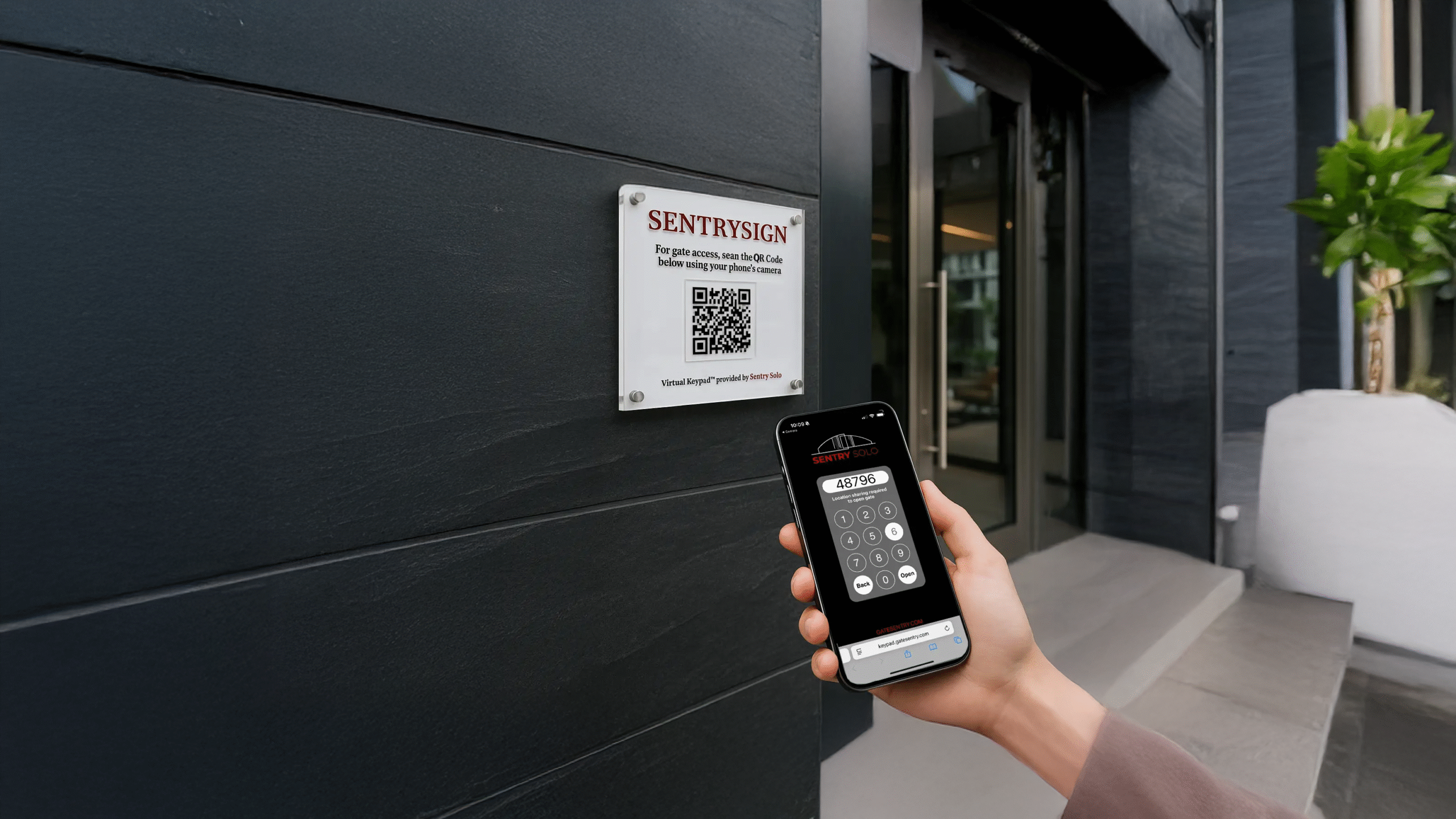 Modern Visitor Kiosk for Apartment Buildings