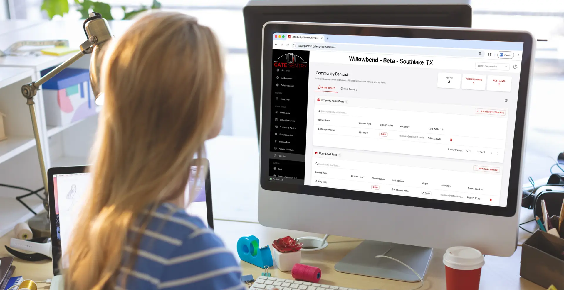 Property Ban Feature Interface