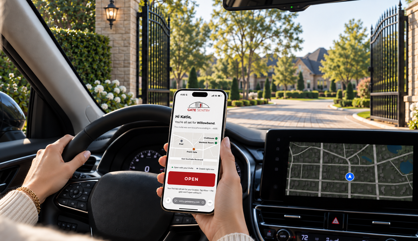Sentry Solo SoloPass mobile guest access for unmanned gates
